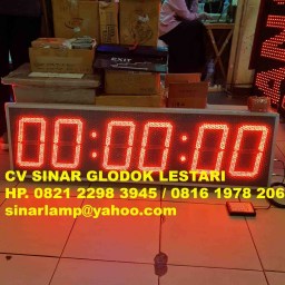 Lampu Display 3 Fungsi Countdown + Stopwatch + Digital Clock